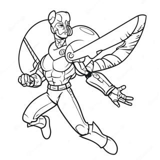 Stinger Flynn In Action Coloring Page 69683-55985