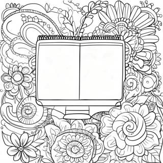 Bullet Journal Doodle Coloring Page 69692-55994