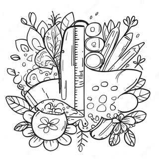 Bullet Journal Doodle Coloring Page 69692-55995