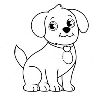 Cute Shiloh Dog Coloring Page 69733-56029