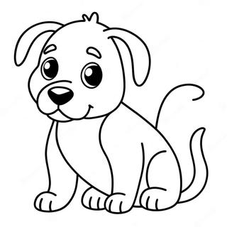 Cute Shiloh Dog Coloring Page 69733-56030