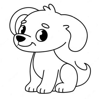 Cute Shiloh Dog Coloring Page 69733-56031