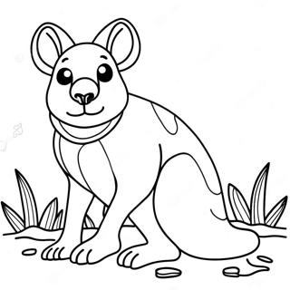 Australian Animal Coloring Pages