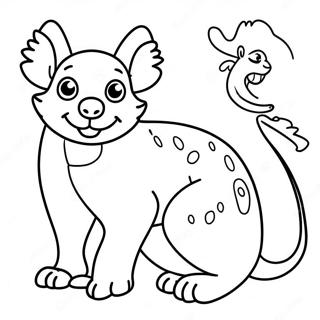 Australian Animal Coloring Page 69742-56027