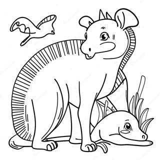 Australian Animal Coloring Page 69742-56028