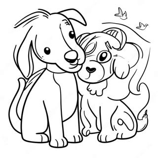 Faithful Friends Coloring Page 69773-56057