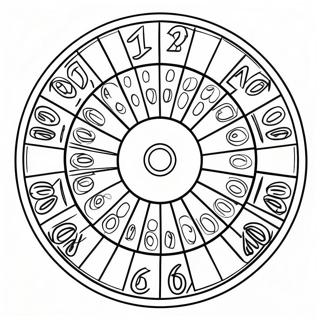 Wheel Of Fortune Coloring Pages