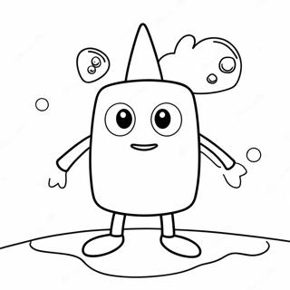 Funny Pikuniku Character Coloring Page 69803-56079