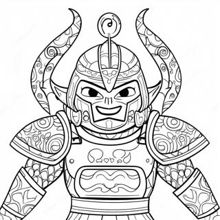 Lord Garmadon Epic Battle Coloring Page 69812-56082