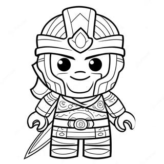 Lord Garmadon In Ninja Outfit Coloring Page 69813-56090