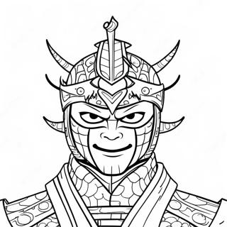 Lord Garmadon In Ninja Outfit Coloring Page 69813-56091