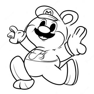 Mario Rabbids Coloring Page 69832-56102