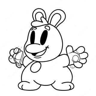 Luigi Rabbid Adventure Coloring Page 69833-56106