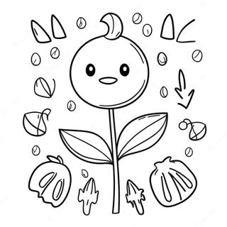 Preschool Seed Coloring Page 69912-56167