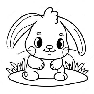 Cute Baby Bunny Coloring Page 69932-56178