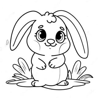 Cute Baby Bunny Coloring Page 69932-56179