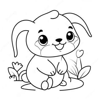 Cute I Love You Baby Animals Coloring Page 69943-56189