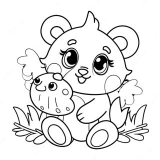 Cute I Love You Baby Animals Coloring Page 69943-56192