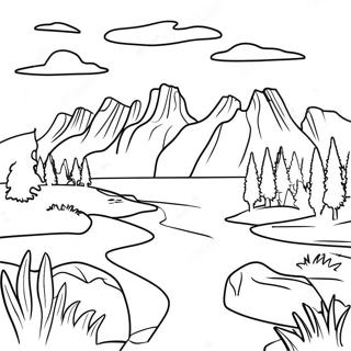 Wyoming Coloring Pages