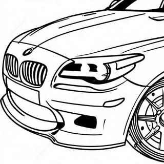 Bmw M5 Coloring Pages