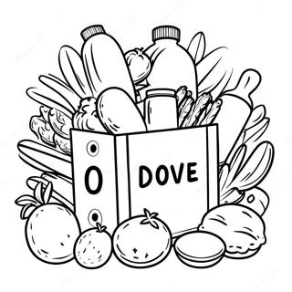 Food Drive Coloring Page 70002-56239