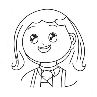 Bitmoji Coloring Pages