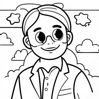 Bitmoji Coloring Page 70022-56256