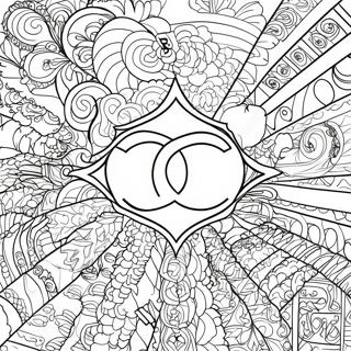 Chanel Logo Coloring Page 70052-56279