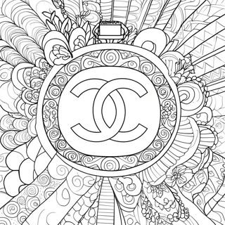 Chanel Logo Coloring Page 70052-56280