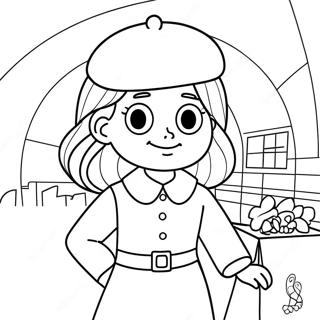 Adventurous Madeline Coloring Page 70063-56292