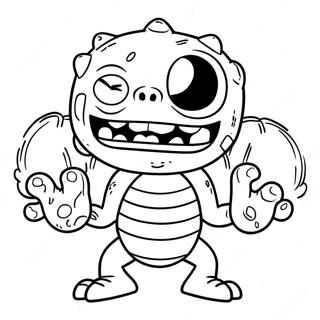 Gargantuar Plants Vs Zombies Coloring Page 70072-56298