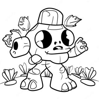 Gargantuar Plants Vs Zombies Coloring Page 70072-56300