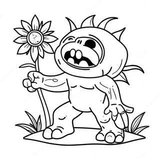 Gargantuar Plants Vs Zombies Coloring Pages