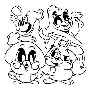 Looney Tunes Christmas Characters Coloring Page 70082-56308