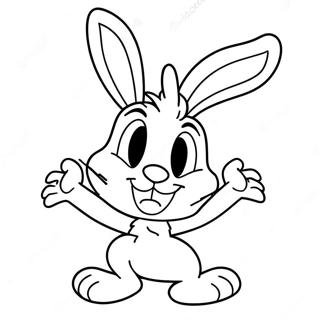 Bugs Bunny In Santa Hat Coloring Page 70083-56303