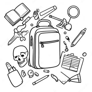 School Rules Coloring Page 70092-56316