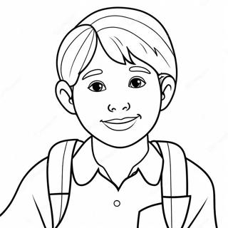 Respectful Student Coloring Page 70093-56312