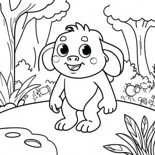 Garden Of Bam Bam Coloring Page 70102-56318