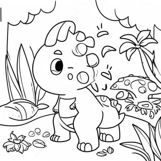 Garden Of Bam Bam Coloring Page 70102-56319