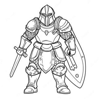 Guardian In Battle Armor Coloring Page 70113-56352