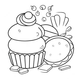 Baking Coloring Pages