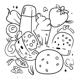 Baking Coloring Page 7011-5762