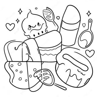 Baking Coloring Pages