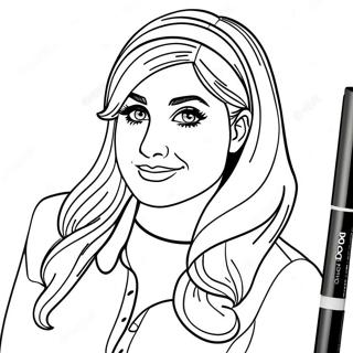 Meghan Trainor Coloring Pages