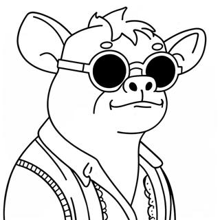 Bebop Coloring Pages