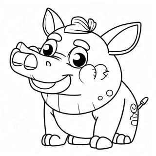 Bebop Coloring Page 70182-56392