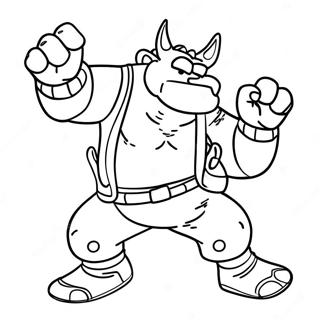 Cool Bebop Dancing Coloring Page 70183-56382