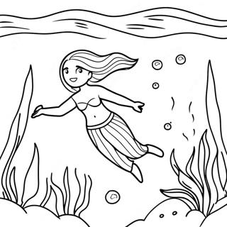 Mako Mermaids Underwater Adventure Coloring Page 70193-56393