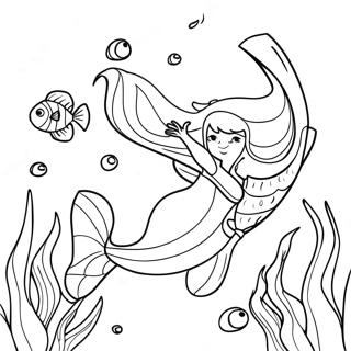 Mako Mermaids Underwater Adventure Coloring Page 70193-56394