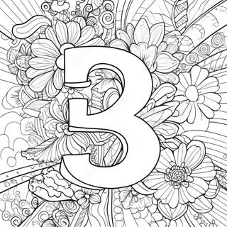 Number 4 Coloring Page 70222-56414